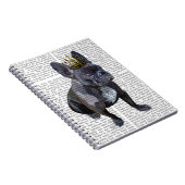 Franse Bulldog King Notitieboek (Rechterzijde)