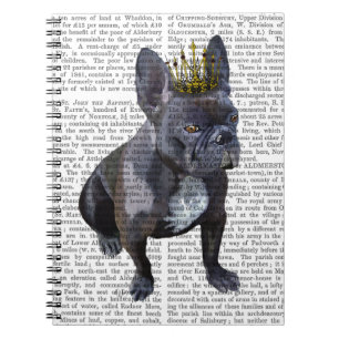 Franse Bulldog King Notitieboek