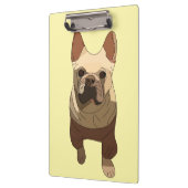 Franse Bulldog Klembord (Links)