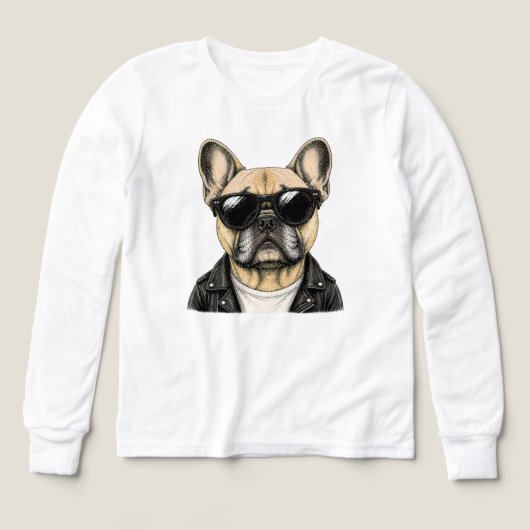 Franse Bulldog Koele Hond Grafisch (Voorkant)