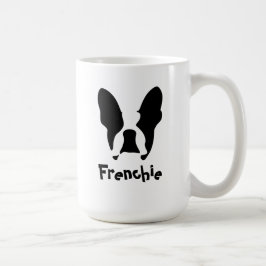 Franse bulldog koffiemok