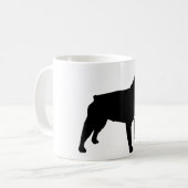 Franse Bulldog Koffiemok (Voorkant links)