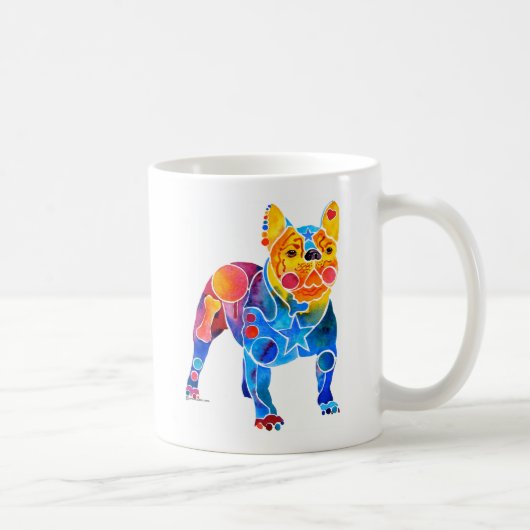 Franse Bulldog Koffiemok (Rechts)