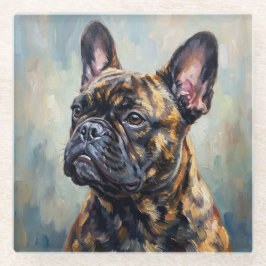 Franse Bulldog Kunst Onderzetters