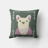 Franse Bulldog Kussen (Achterkant)