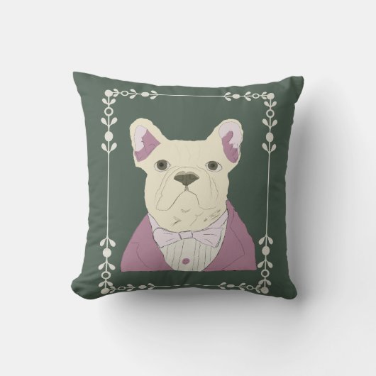 Franse Bulldog Kussen (Voorkant)