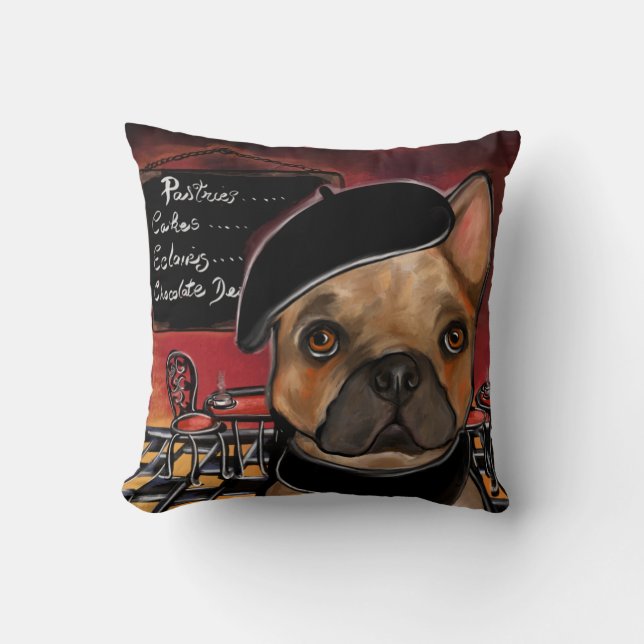 FRANSE BULLDOG      KUSSEN (Voorkant)
