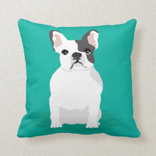 Franse Bulldog kussens schattige dierenportretten