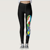 Franse Bulldog Leggings (Voorkant)