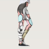 Franse Bulldog leggings (Rechts)