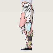 Franse Bulldog leggings (Links)