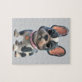 Franse Bulldog  Legpuzzel (Horizontaal)