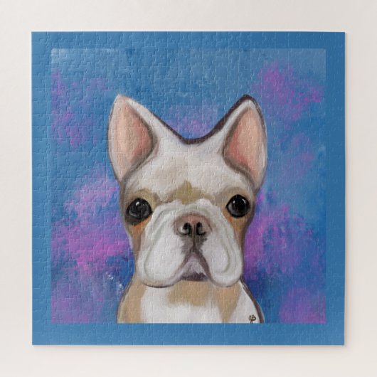 Franse Bulldog Legpuzzel (Verticaal)