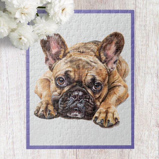 Franse Bulldog Legpuzzel