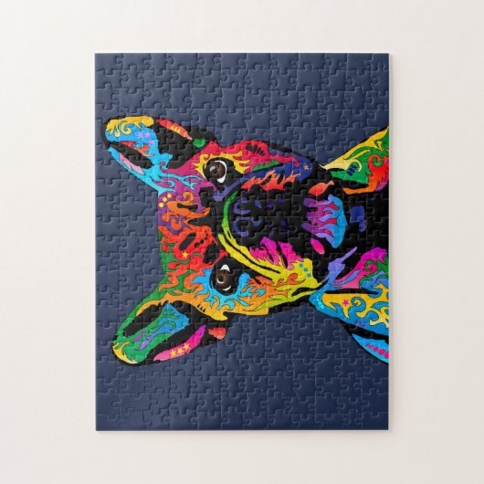 Franse Bulldog Legpuzzel (Verticaal)