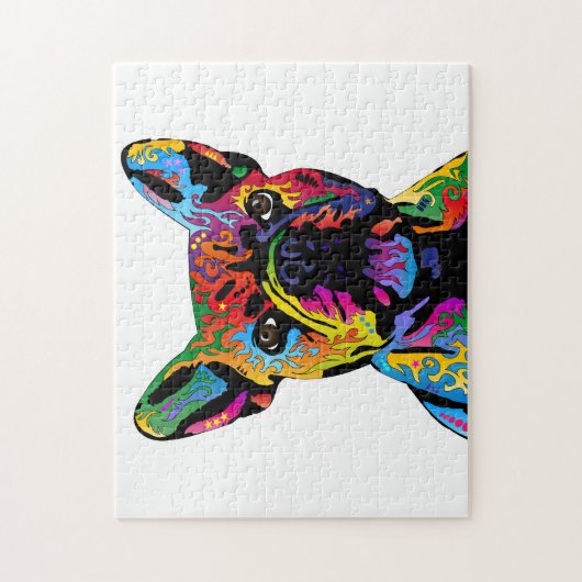 Franse Bulldog Legpuzzel (Verticaal)