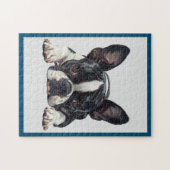 Franse Bulldog Legpuzzel (Horizontaal)