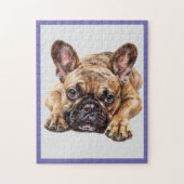 Franse Bulldog Legpuzzel (Verticaal)