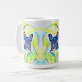 Franse Bulldog Liefde Mok (Voorkant links)