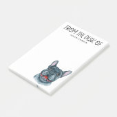 Franse Bulldog Liefhebber Post-it Notities Post-it® Notes (Schuin)