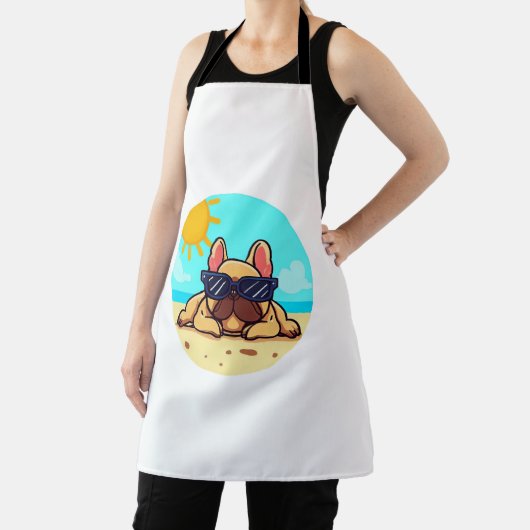 Franse Bulldog liefhebbers Schort (Insitu)