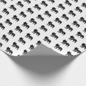 Franse Bulldog Love Cadeaupapier (Hoek)