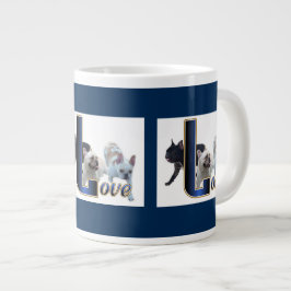 Franse Bulldog Love Grote Koffiekop