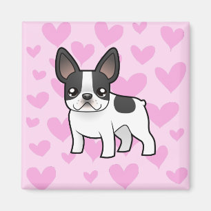 Franse Bulldog Love Magneet