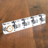 Franse Bulldog LOVE Naambordje (Zijkant)