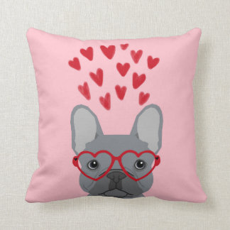 Franse Bulldog Love Valentijnse PIllow Kussen