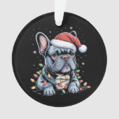 Franse Bulldog Lover Frenchie Christmas Pet Xmas Ornament (voorkant)