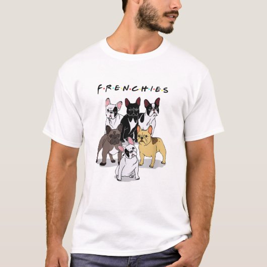 Franse Bulldog Lover Gift T-shirt (Voorkant)