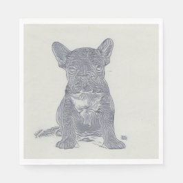 Franse Bulldog Lover Servet