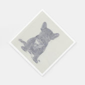 Franse Bulldog Lover Servet (Hoek)