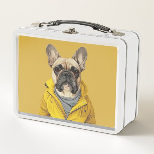 Franse Bulldog lunchbox (Voorkant)