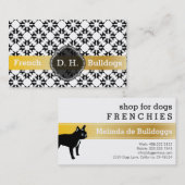 Franse Bulldog luxe Visitekaartje (Voorkant / Achterkant)