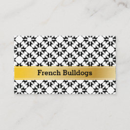 Franse Bulldog luxe Visitekaartje