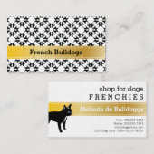 Franse Bulldog luxe Visitekaartje (Voorkant / Achterkant)