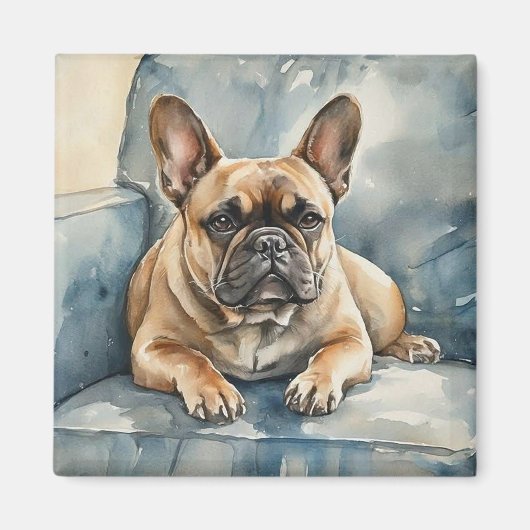 Franse Bulldog Magneet (Voorkant)
