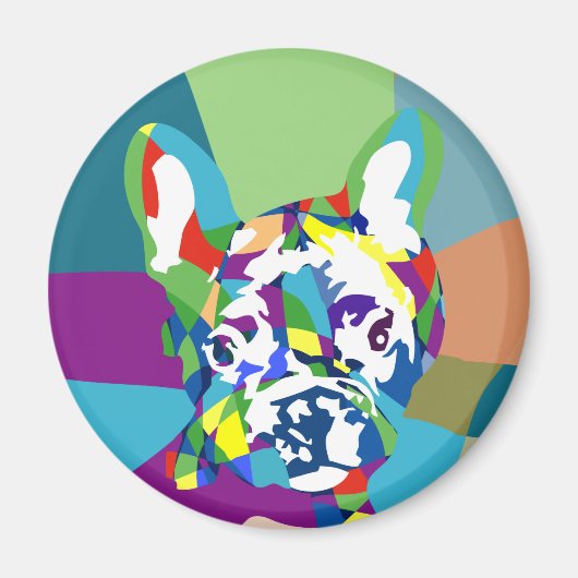 Franse Bulldog Magneet (Voorkant)
