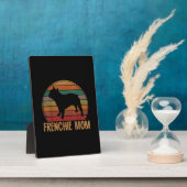 Franse bulldog mam cadeau | Pet Franchie Gift Fotoplaat (Zijkant)