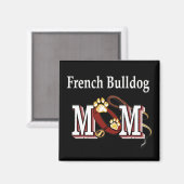 Franse Bulldog Mam Gifts Magneet (Voorkant / Achterkant)