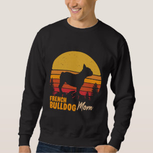 Franse Bulldog Mam Retro Trui