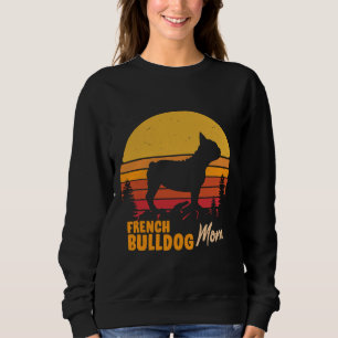 Franse Bulldog Mam Retro Trui