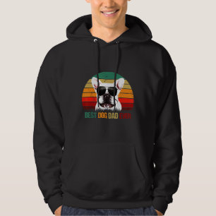 Franse Bulldog Mannen Best Dog Dad ever French Bul Hoodie