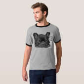 Franse Bulldog Mannen T-Shirt (Voorkant volledig)