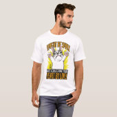 Franse Bulldog Mannen Wit T-shirt (Voorkant volledig)