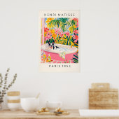 Franse Bulldog Matisse Print Grappige Badkamer (Keuken)