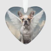Franse Bulldog Memorial Ornament (voorkant)