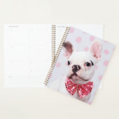 Franse Bulldog met Bow-Stropdas Planner (Display)